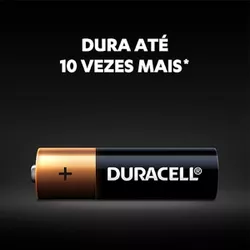Pilha Alcalina Pequena AA C/2 (96387) Duracell 