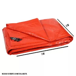 Lona de Polietileno 2x3m (575,0002) - Graff Vantage