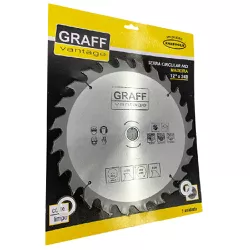 Serra Circular C/ Pastilha de Metal Duro P/ Madeira 12''x24D (579,0013) - Graff Vantage 