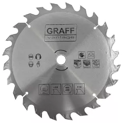 Serra Circular C/ Pastilha de Metal Duro P/ Madeira 12''x24D (579,0013) - Graff Vantage 