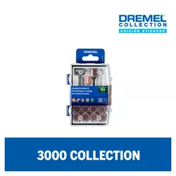 Dremel Micro Retífica 3000 com 31 Acessórios e Caixa Metalizada