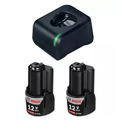  Aspirador de Pó 12V Sem Fio Com Carregador e 2 Baterias (GAS 12v-li) - Bosch