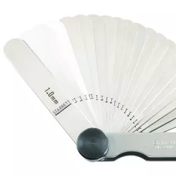 Calibrador de Folga Tipo Leque 20 Lâminas 77mm - 0,05 - 1,00mm (66MA) - Starrett