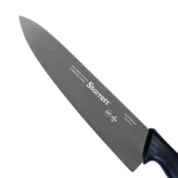 Faca de Carne Para Refile de Mesa Lâmina Triangular Larga 10'' Com Cabo Preto (BKB301-10) - Starrett