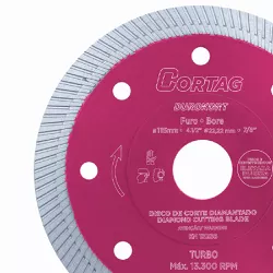 Disco Diamantado Durokort 115mm - Cortag