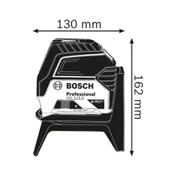 Nível Laser Combinado de 15 Metros GCL 2-15 G com maleta - BOSCH
