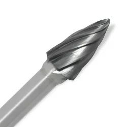 Lima Rotativa Árvore Pontiaguda Para Alumínio 12mm (45,0112) - Rocast