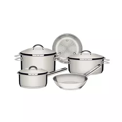 Jogo de Panelas Solar em Inox Com Fundo Triplo 5 Peças (65510/780) - Tramontina