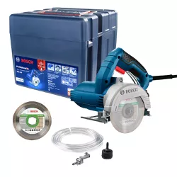Serra Mármore Bosch GDC 151 TITAN 1500W disco, kit e maleta
