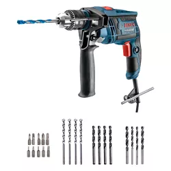 Furadeira de Impacto Bosch GSB 13 RE 750W Set 23 AC