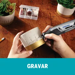 Micro Retífica Lite a Bateria com 10 Acessórios - Dremel