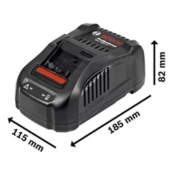 Kit Carregador Rápido e 2 Baterias Procore 18V - 8,0AH (GAL 1800 CV) - Bosch