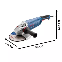 Esmerilhadeira Angular Bosch GWS 25-230 VULCANO 2500W 220V