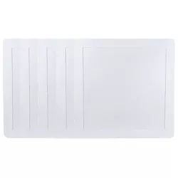 Kit Plafon LED Quadrado de Embutir 24W - 3000K Com 5 Unidades (520,0047) - Noll LED