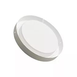 Kit Plafon LED Redondo de Sobrepor 18W - 3000K Com 2 Unidades (520,0049) - Noll LED