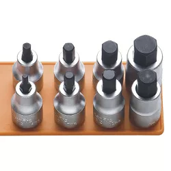 Jogo de Soquetes Hexagonal 1/2'' - 8 Peças (44845/508) - Tramontina Pro