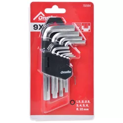 Jogo De Chave Allen 1,5mm á 10mm - 9 Peças (702684) - Onsite