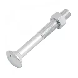 Kit Parafuso Francês Com Porca 3/8'' x 8'' - 53,0028 (Com 5 Unidades) - Nord