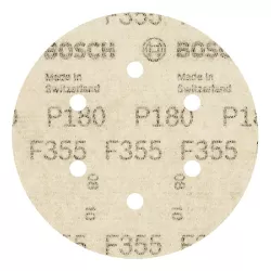 Disco de Lixa 150mm GR.180 F355 Com 5 Unidades (2608605127) - Bosch