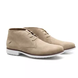 Chukka Boot Masculina Marfim Papua - RITUCCI