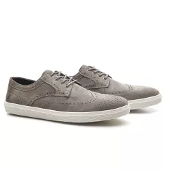 Sapato Masculino Brogue Cinza Maui Kite - RITUCCI