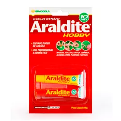 Adesivo Instantâneo Araldite Hobby 10min - Bisnaga 16g - Romata Ferramentas e Máquinas