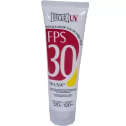Bloqueador Solar UVA/UVB FPS30 - Com Repelente - 120g - Romata Ferramentas e Máquinas