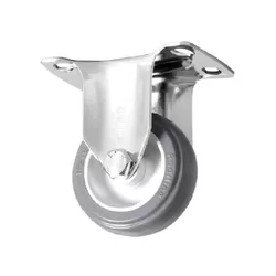 Rodizio Placa Fixa 4´´ 48700 - Romata Ferramentas e Máquinas