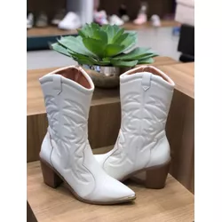 Bota Country Vizzano Texana Feminina Western Cano ... - RR CALÇADOS 