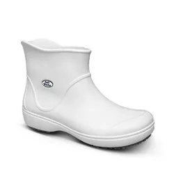 Bota Antiderrapante Cano Curto Branco BB85 Soft Wo... - SAFETY SHOP