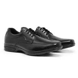 Sapato Social Sândalo Metropolitan Cadarço Black - CALÇADOS SANDALO