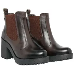 Bota Feminina Sândalo Naomi Elastico Café