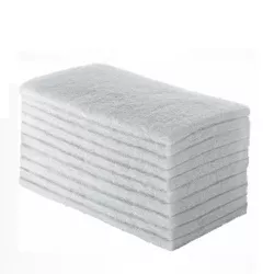 Fibra de Limpeza Branca Leve 10,1 x 26 cm 9504 10 und Superp... - Santec