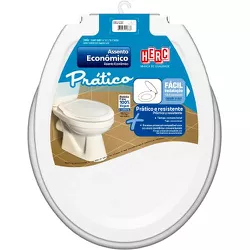 Assento Sanitário Econômico Branco 3175 Herc - Santec