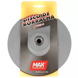Disco De Borracha Flexível 7'' 14770 Max - Santec