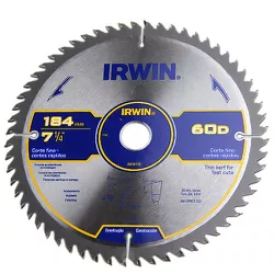 Disco De Serra Circular 7.1/4'' X 60dts Irwin - Santec