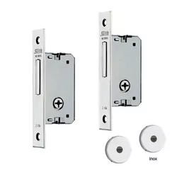 Fechadura Auxiliar 1003 ( Par ) Inox - Santec