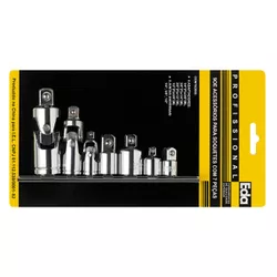 Jogo De Adaptadores E Juntas P/ Soquetes 1/2 C/7 Peças Eda - Santec