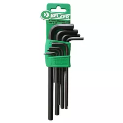 Jogo De Chave Allen Longa 5/64'' A 3/8'' 220925Br Belzer - Santec
