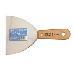 Espátula De Inox Cromada 5'' 12cm Lotus - Santec