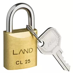 Cadeado de Latão 25mm Land - Santec