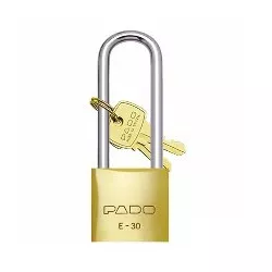 Cadeado de Latão 30mm Haste Longa de 50mm Pado - Santec