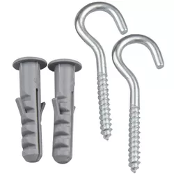 Gancho Com Bucha S-8 C/ Kit Com 3 Peças 8Ej Eda - Santec