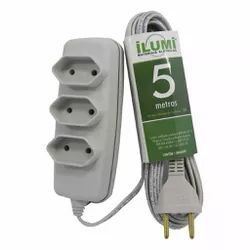 Extensão Compacta 5 Metros Branca 17921 Ilumi - Santec