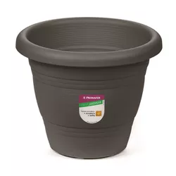Vaso para Jardim 13cm Plástico Cinza PR6041-1 Primafer - Santec