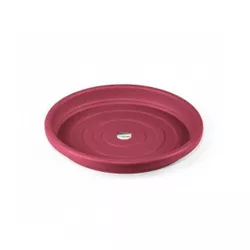 Prato para Vaso Plástico 13cm Rosa PR6541-3 Primafer - Santec