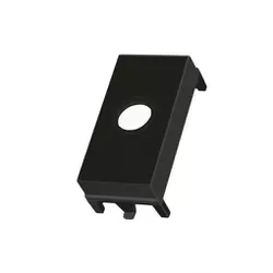 Módulo Saída de Fio com 2 Unidades Linha Infinity Ebony Marg... - Santec