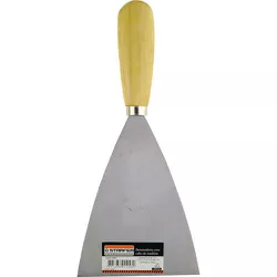 Espátula Laminada 8cm C/ Cabo De Madeira - Santec