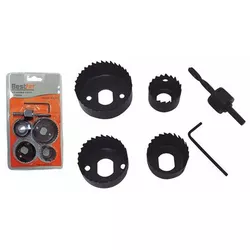 Jogo de Serra Copo Aço Carbono 32 a 54mm com 6 Peças BFH1466... - Santec