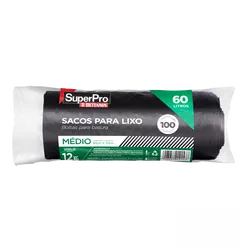 Saco para Lixo 60 Litros - 100 Unid Superpro - Santec